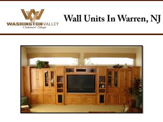 Wall Units In Warren, NJ