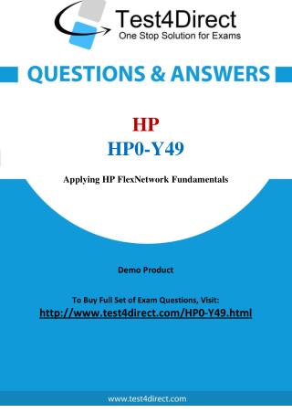 HP0-Y49 HP ATP Real Exam Questions