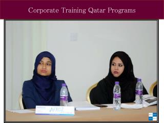 Corporate Training Qatar Programs