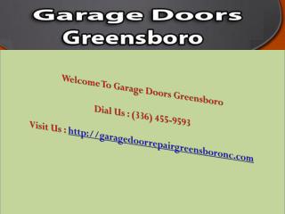 Greensboro Garage Doors Service , North Carolina