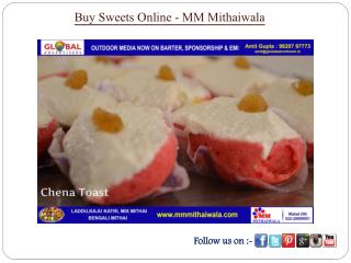 Buy Sweets Online - MM Mithaiwala