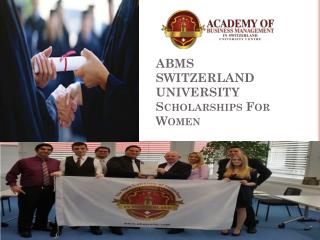 ABMS SWITZERLAND UNIVERSITY Scholarships For Women