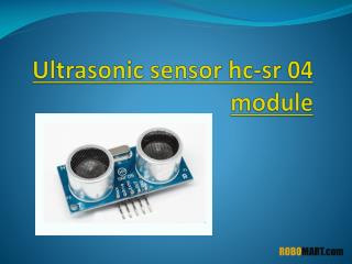 buy hc SR04 module-Robomart