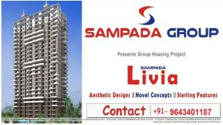 Sampada Livia Greater Noida aesthetic designs novel concepts sterling features hottest property in Greater Noida