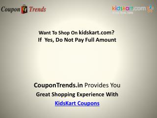 KidsKart Coupons