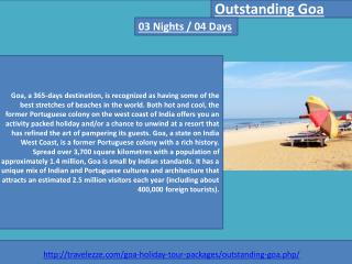 Outstanding Goa 03 Nights / 04 Days