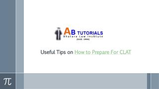 Useful Tips on How to Prepare For CLAT