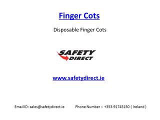 Branded Finger Cots in Ireland at SafetyDirect.ie
