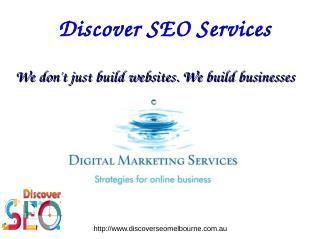 Online Marketing Melbourne SEO Services