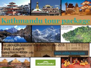 kathmandu tour package