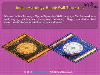 Indian Astrology Hippie Wall Tapestries Boho Twin Bedding