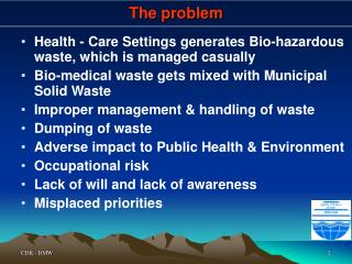 The problem