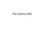 The Charities Bill