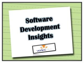 Software Development Insights