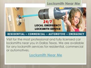 Locksmith Near Me