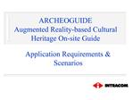 ARCHEOGUIDE Augmented Reality-based Cultural Heritage On-site Guide