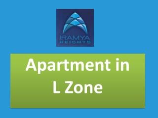 Apartment in L Zone- iramya.com