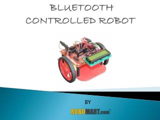 Bluetooth Controlled Robot-Robomart