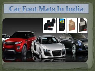 Car Foot Mats In India