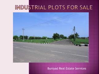 Industrial plots for sale in Noida