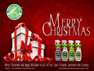 Merry Christmas from Pearl Waterless Products