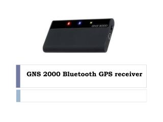 GNS 2000 Bluetooth GPS receiver