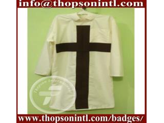 Knights Templar Tunic with Crimson Cross