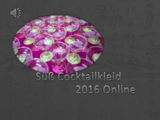 2016 Süß Cocktailkleider-Prom Kleid Online