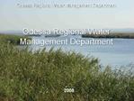 Odessa Regional Water Management Department