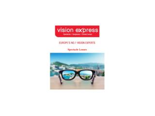 Spectacles Lenses - Vision Express