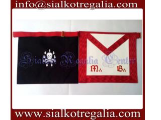 Masonic french rite Apron Mb