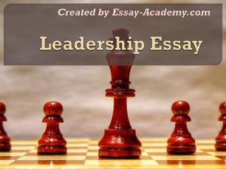 Leadership Essay