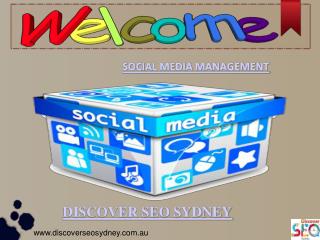 Best Social Media Management By Discover SEO Sydney