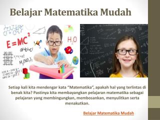 Belajar Matematika Mudah