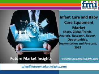 FMI: Infant Care and Baby Care Equipment Market Volume Analysis, Segments, Value Share and Key Trends 2015-2025