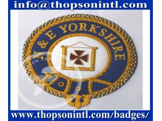masonic Knight Templar mantle badges