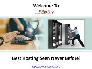 RS Hosting - Cheap VPS Hosting