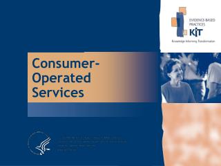 Consumer-Operated Services