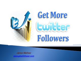 Get More Twitter Followers At Low Cost