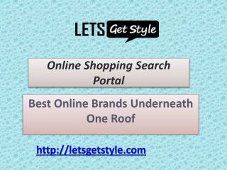 Online shopping for wedding collection- letsgetstyle.com