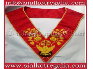 Masonic Rose Croix 18th degree Collar