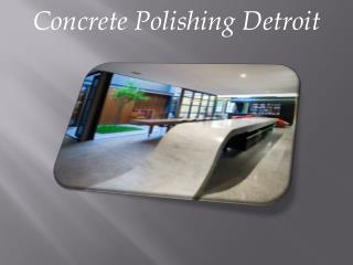 Concrete Polishing Detroit