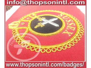 Knight of Malta mantle badges - Sword Bearer