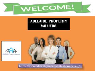 Find extremely property valuer with Adelaide Property Valuers