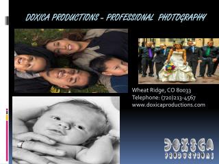 Professional Photography, Video, Graphic Services for Events, Weddings with Precursor Technologies in Denver, Colorado |