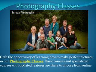 Photography Classes, Photography Career, Photography Workshops