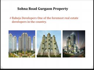 Sohna Road Gurgaon property