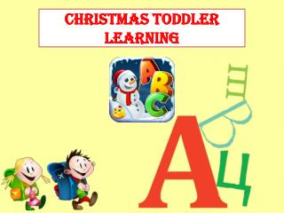 Christmas Toddler Learning