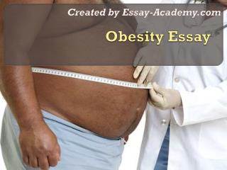 Obesity Essay