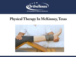 Physical Therapy In McKinney, Texas